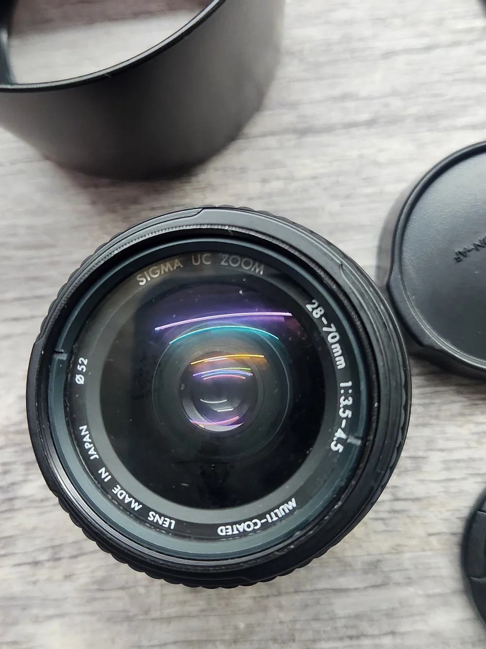 Sigma Beauty Camera Lens with Black Lens Caps - Black